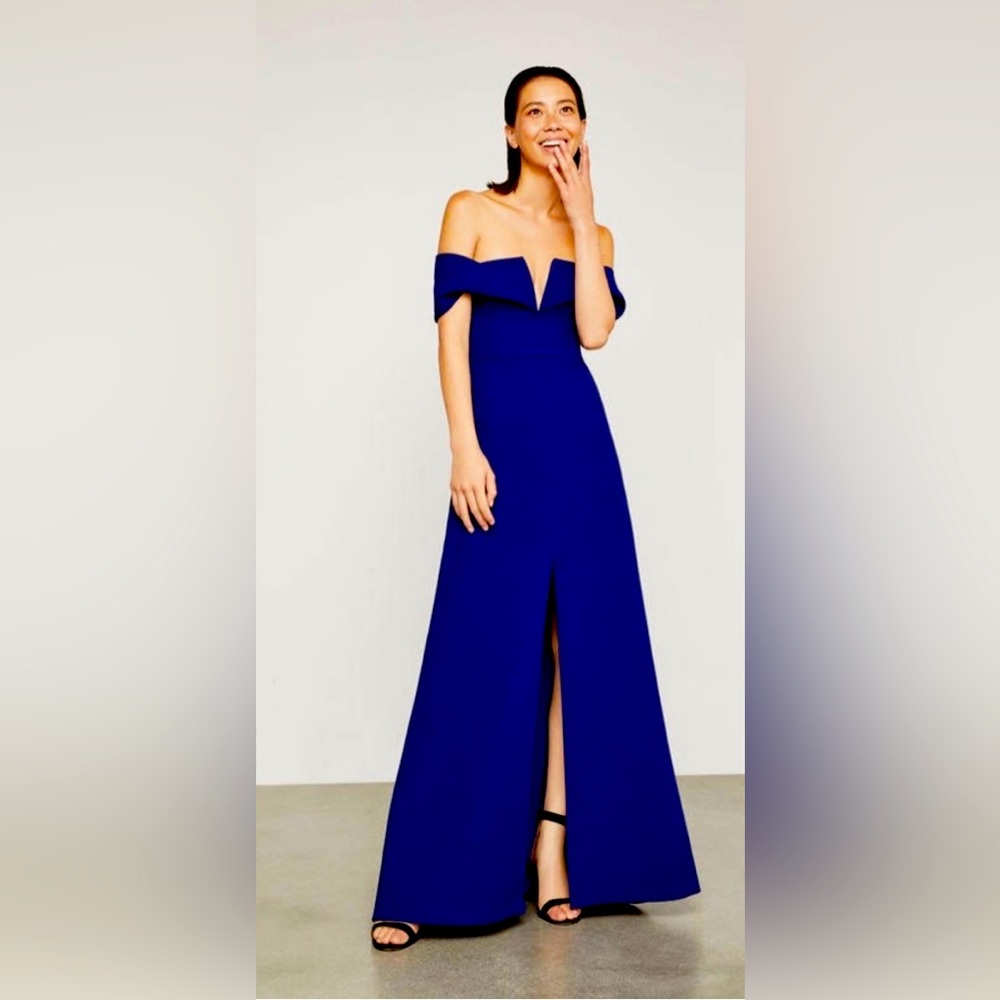 NWT BCBG Amalie Dress - COBALT BLUE